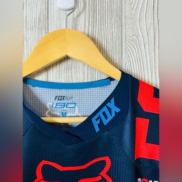 Fox Red and Blue Men's Jersey - Picture 3 of 12